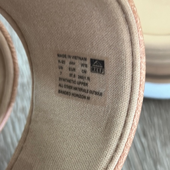 Reef Banded Horizon Hi Platform Sandals - Picture 5 of 6